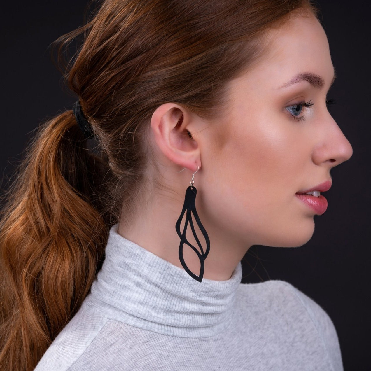 Vine Lightweight Inner Tube Earrings