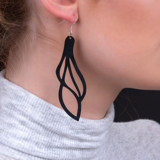 Vine Lightweight Inner Tube Earrings